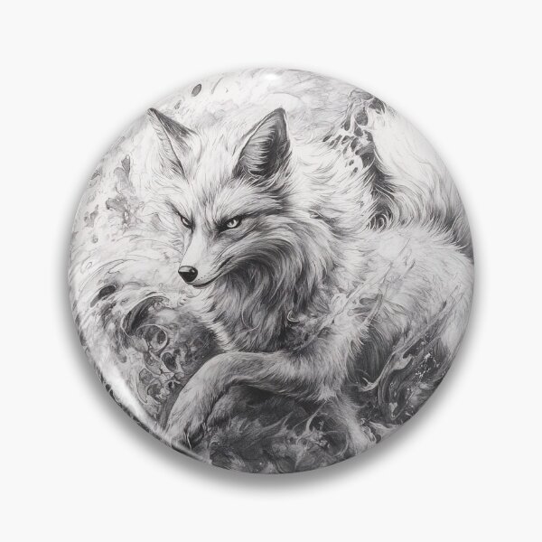 Item preview, Realistic Fox pencil drawing designed and sold by Pencil-Art.