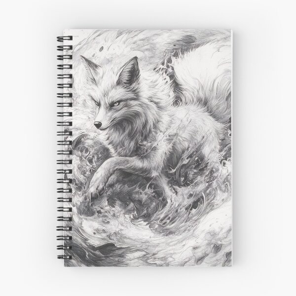 Item preview, Realistic Fox pencil drawing designed and sold by Pencil-Art.