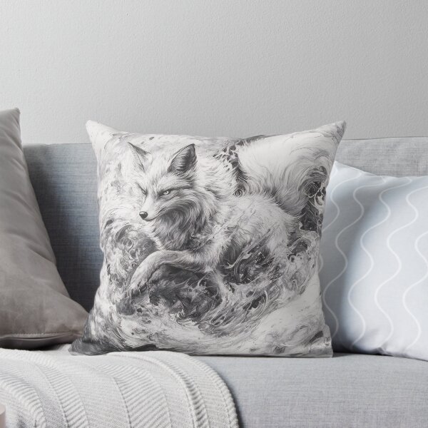 Item preview, Realistic Fox pencil drawing designed and sold by Pencil-Art.