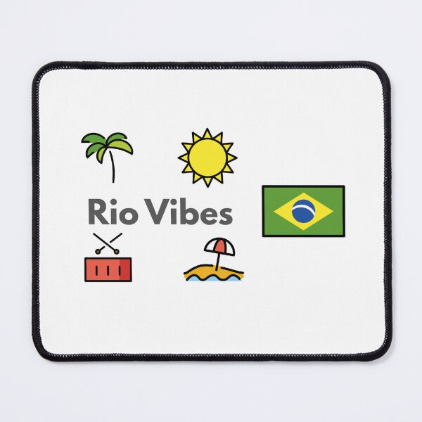 Item preview, Rio Vibes – Brazil Beach Summer Emoji Design designed and sold by iccdesignsshop.