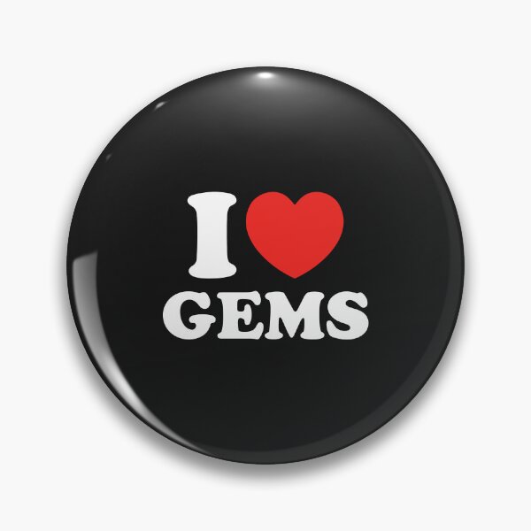 Item preview, I Love Gems designed and sold by shitpostee.