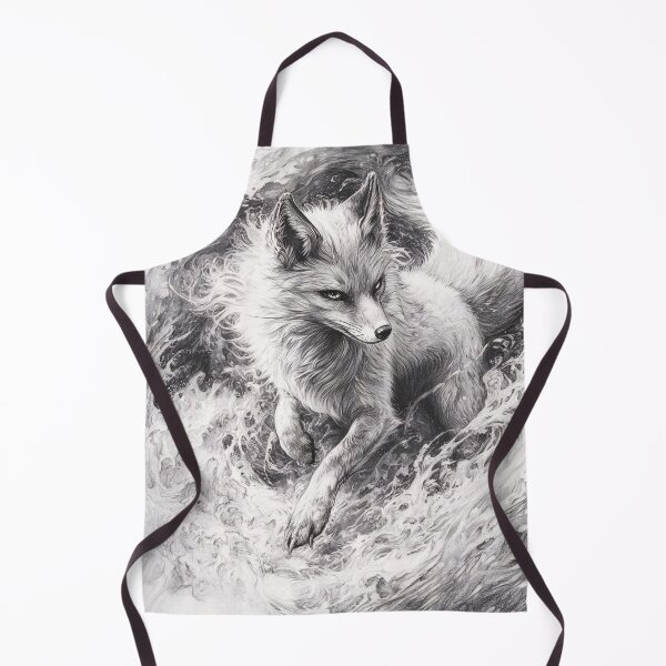 Item preview, Realistic Fox pencil drawing designed and sold by Pencil-Art.