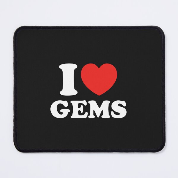 Item preview, I Love Gems designed and sold by shitpostee.