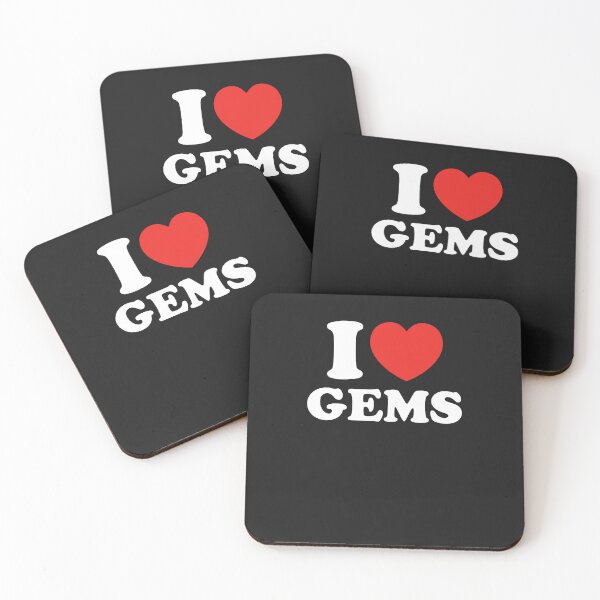 Item preview, I Love Gems designed and sold by shitpostee.