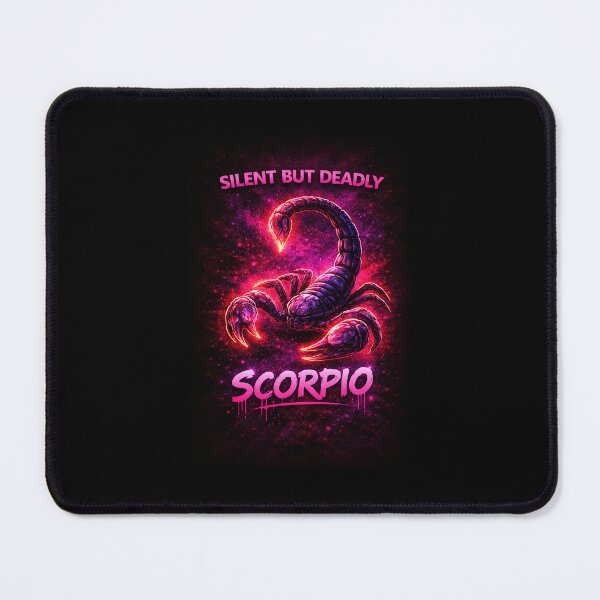 Item preview, Scorpio Zodiac Graffiti – Silent But Deadly Neon Scorpion Design designed and sold by GraffKingz.