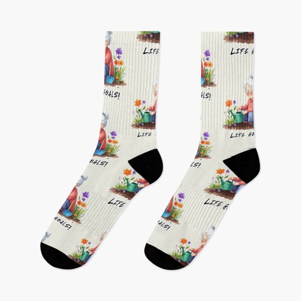 Item preview, Life goals, Grandma in the garden designed and sold by LiskoDesign.