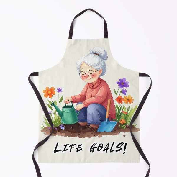 Item preview, Life goals, Grandma in the garden designed and sold by LiskoDesign.