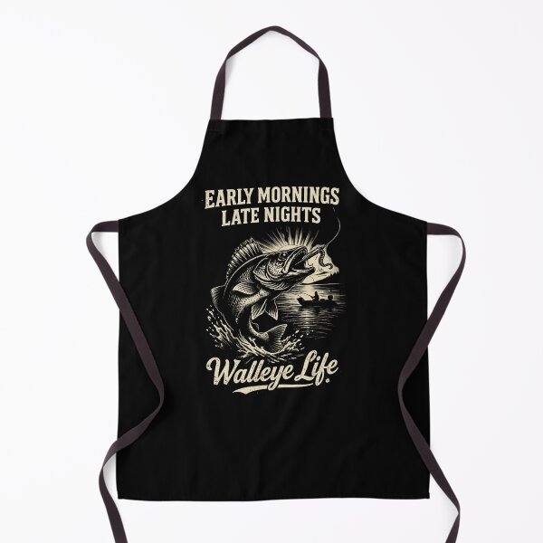 Item preview, Early Mornings Late Nights Walleye Life Shirt – Walleye Fishing Tee, Angler Lifestyle Design, Fisherman Gift designed and sold by WildWonderfulWear.