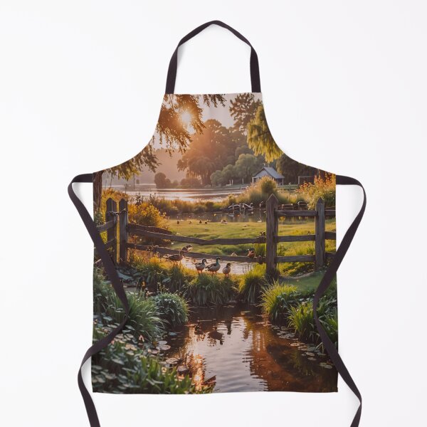 Item preview, Golden Sunset Over Peaceful Country Pod designed and sold by BeautifulVirtues.