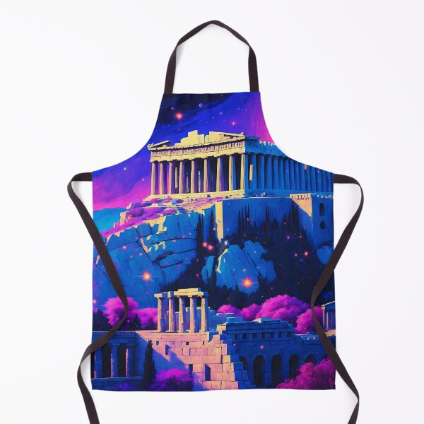 Item preview, Parthenon Ancient Greece - Psychedelic Art designed and sold by Lucid Dream Pixel.