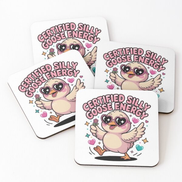 Item preview, Certified Silly Goose Energy Kawaii T-Shirt – Cute Funny Duck Cartoon Aesthetic Design for Gen Z & Gift Buyers designed and sold by GemBob Creations.