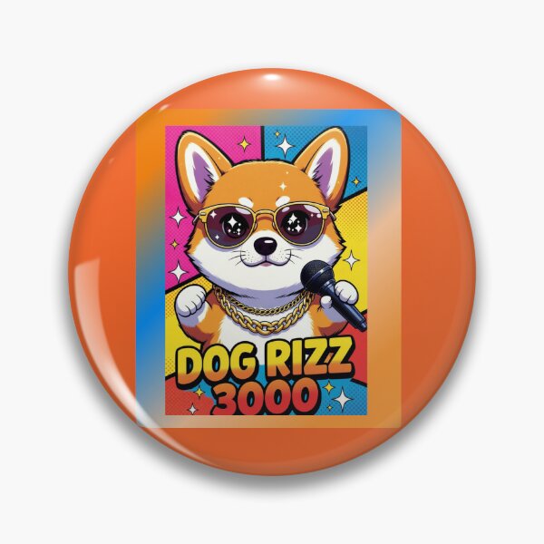 Item preview, Dog Rizz 3000 - Swag Corgi Pop Art designed and sold by HALYNA070824.