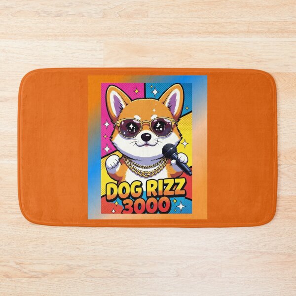 Item preview, Dog Rizz 3000 - Swag Corgi Pop Art designed and sold by HALYNA070824.