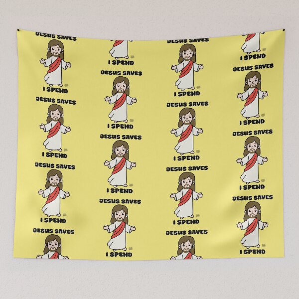 Item preview, Jesus Saves designed and sold by Angela’s Doodles.