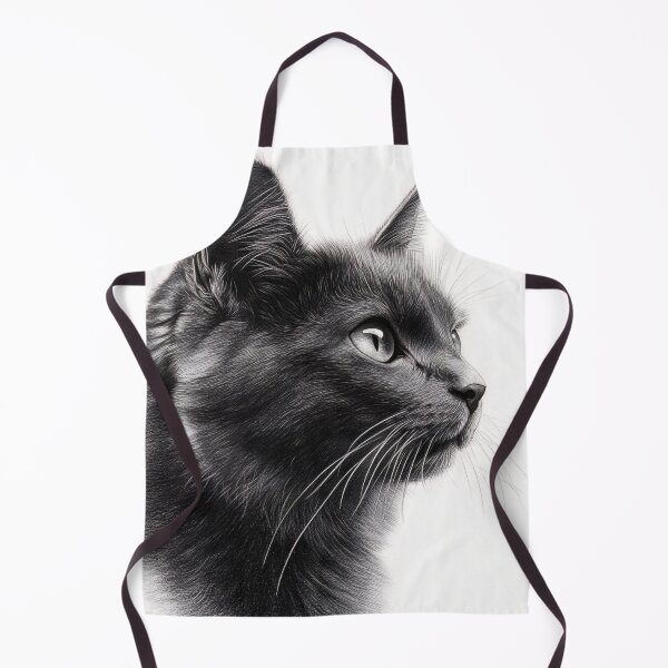 Item preview, Realistic cat pencil drawing designed and sold by Pencil-Art.