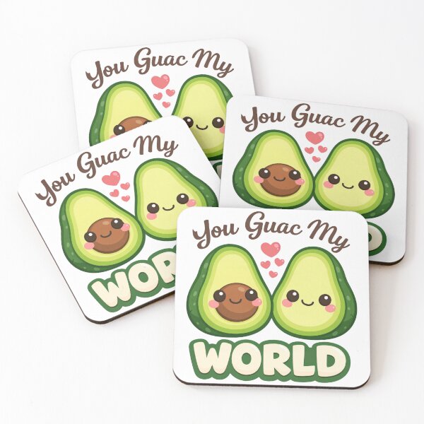 Item preview, Will Work for Guac – You Guac My World – Funny Avocado Taco Pun Design designed and sold by rushaib.