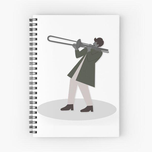 Item preview, Trombone player graphic designed and sold by tdimillo.