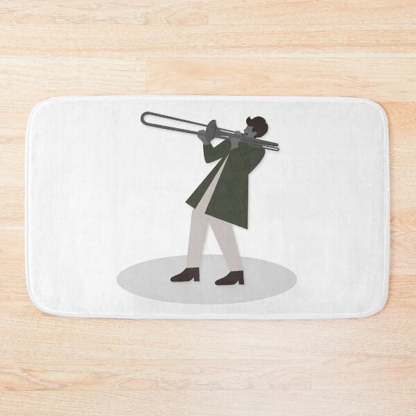 Item preview, Trombone player graphic designed and sold by tdimillo.