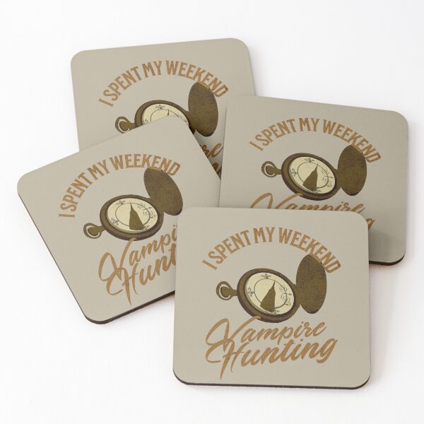 Item preview, I spent my weekend vampire hunting designed and sold by bookstackdream.
