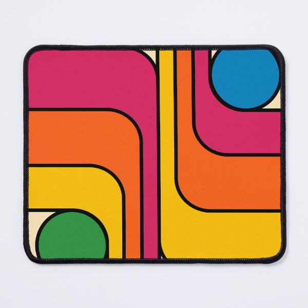 Item preview, MCM 1970s Retro Style Geometric Design designed and sold by tonymagnerart.