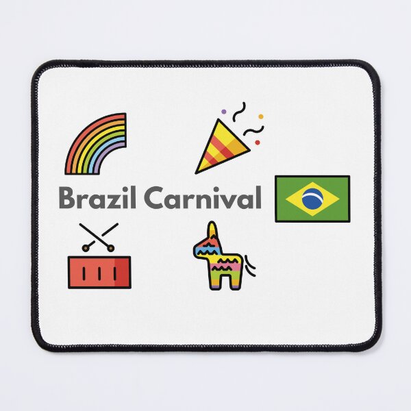 Item preview, Brazil Carnival – Samba Festival Emoji Design designed and sold by iccdesignsshop.