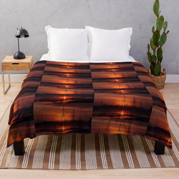 Item preview, Golden Hour Grid Pylons designed and sold by pinkal.