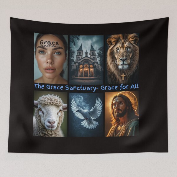 Item preview, The Grace Sanctuary- Grace for All design 1 color 1 designed and sold by AuthorTimothyVirge.