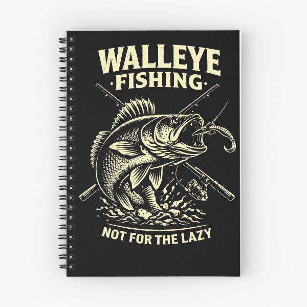 Item preview, Walleye Fishing Not For The Lazy Shirt – Walleye Angler Tee, Hardcore Fishing Design, Fisherman Gift designed and sold by WildWonderfulWear.