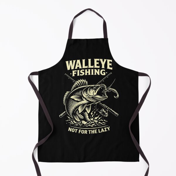 Item preview, Walleye Fishing Not For The Lazy Shirt – Walleye Angler Tee, Hardcore Fishing Design, Fisherman Gift designed and sold by WildWonderfulWear.