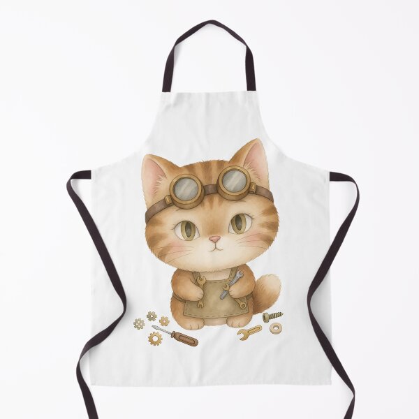 Item preview, Adorable Cute Cat Cartoon Character designed and sold by BetweenForms.