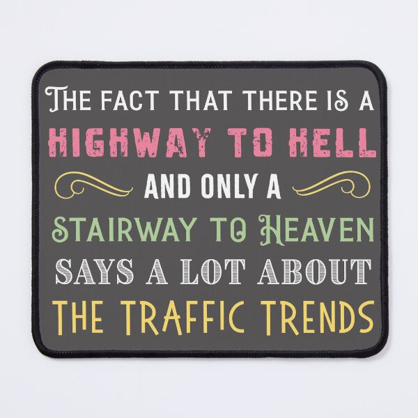 Item preview, Highway to Hell and Stairway to Heaven designed and sold by Karen's Creations.
