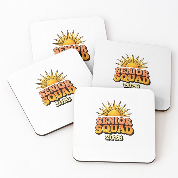 Item preview, Senior Squad 2026 Graduation Retro Sunset Design designed and sold by GraffKingz.