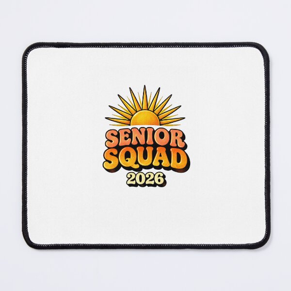 Item preview, Senior Squad 2026 Graduation Retro Sunset Design designed and sold by GraffKingz.