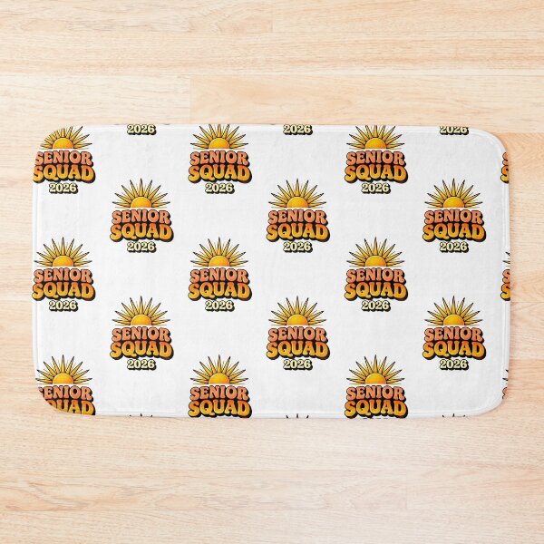 Item preview, Senior Squad 2026 Graduation Retro Sunset Design designed and sold by GraffKingz.