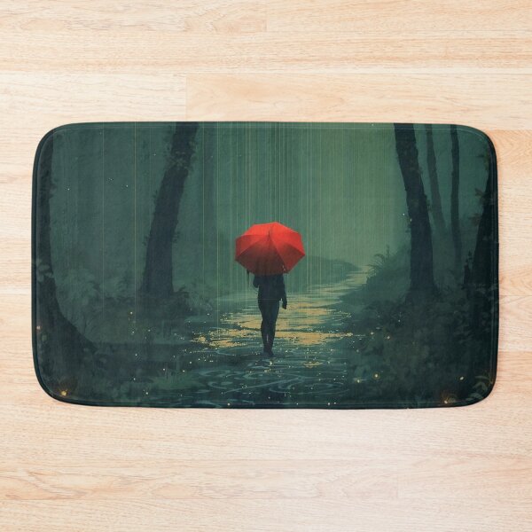 Item preview, “Crimson Against the Rain” designed and sold by Soul Frame.
