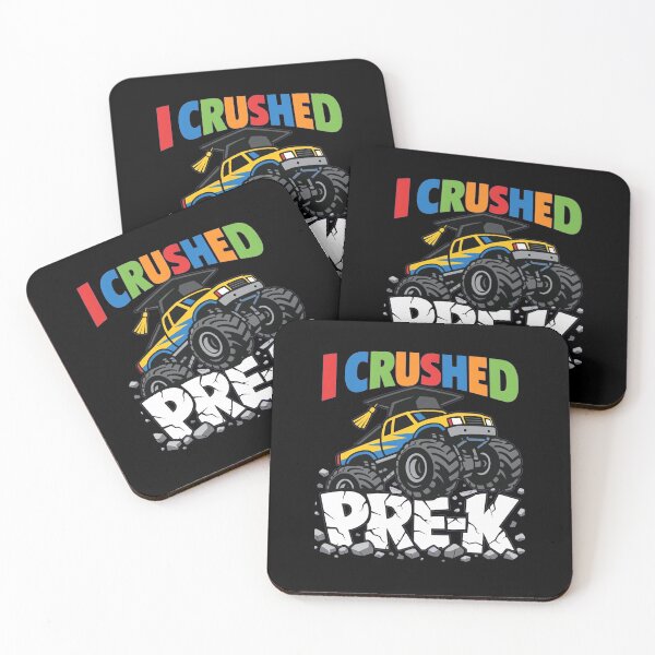 Item preview, I Crushed Pre K Graduation 2026 Monster Truck Cap Boys Kids designed and sold by clothesy7.