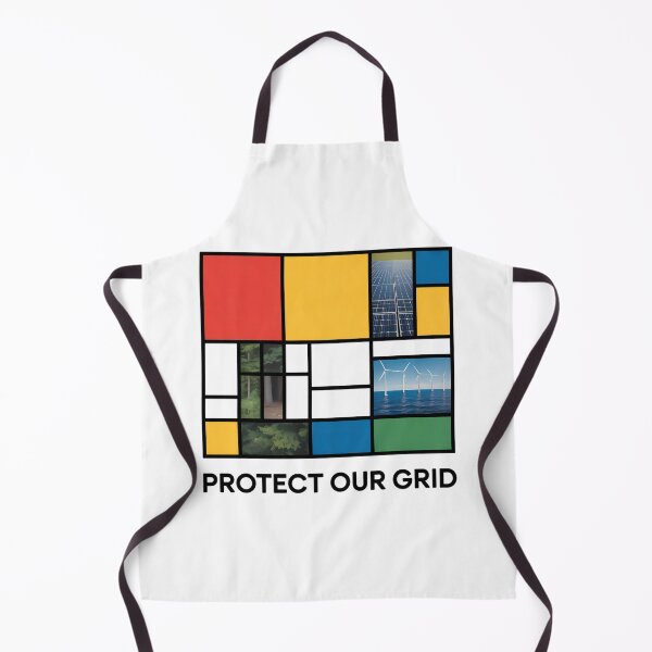 Item preview, Mondrian Environmental Grid Protect Our Planet designed and sold by Common-Standard.