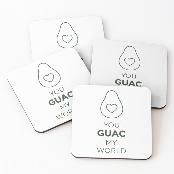 Item preview, Will Work for Guac – You Guac My World – Funny Avocado Taco Pun Design designed and sold by rushaib.