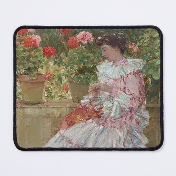 Item preview, Geraniums by Childe Hassam designed and sold by tomorrowsart.