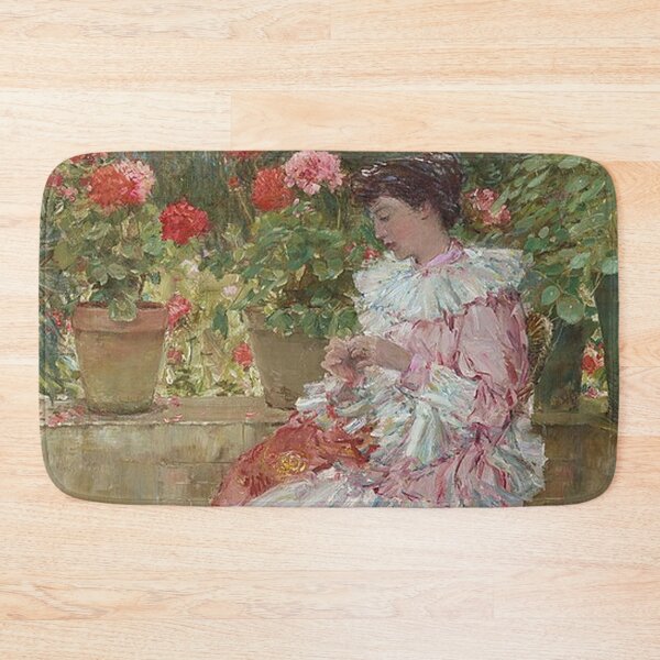Item preview, Geraniums by Childe Hassam designed and sold by tomorrowsart.