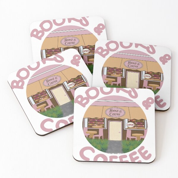 Item preview, Books & coffee designed and sold by bookstackdream.