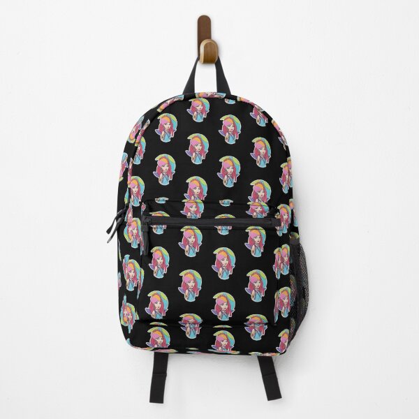 Item preview, Pop art stylized girl sticker - cool & colorful design designed and sold by BABISKO ZEN ART.