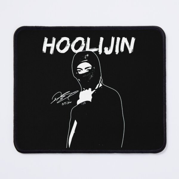 Item preview, BTS Jin Hooligan Outline Graphic Clean Kpop Idol Fan Art Design designed and sold by STAATI.