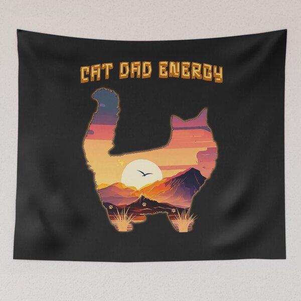 Item preview, Cat Dad Energy designed and sold by PawPlanetPro.
