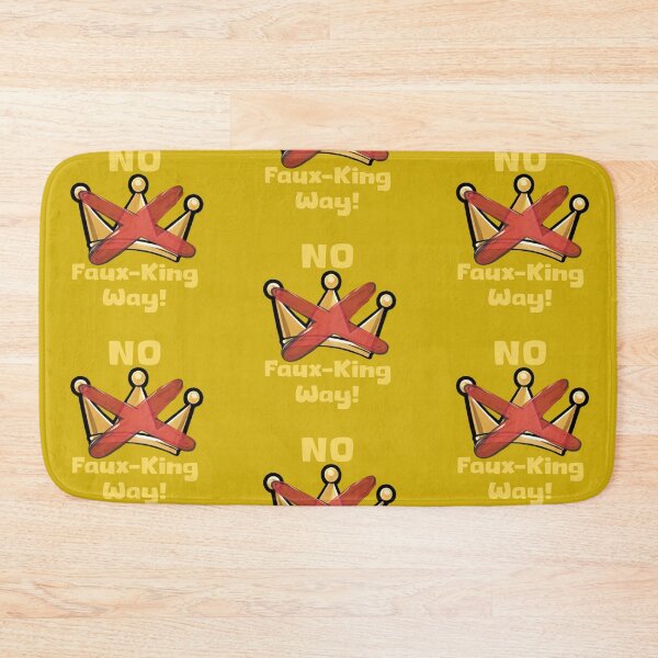 Item preview, "No Faux-King Way!" No Kings Political Satire designed and sold by SangeDesigns.