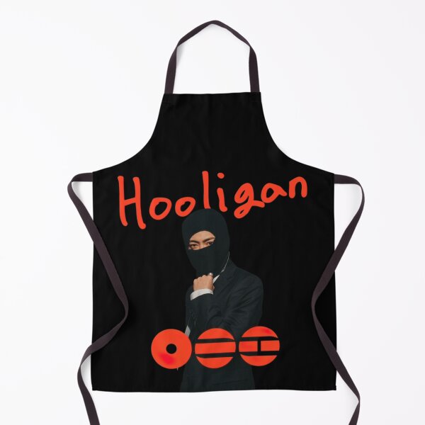 Item preview, BTS Jin Hooligan Masked Idol Photo Style Kpop Fan Graphic designed and sold by STAATI.