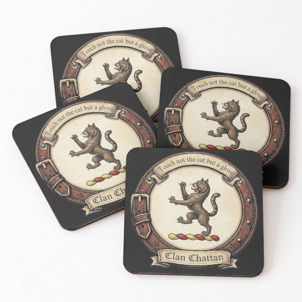 Item preview, Clan Chattan Crest designed and sold by BagTown Clans.