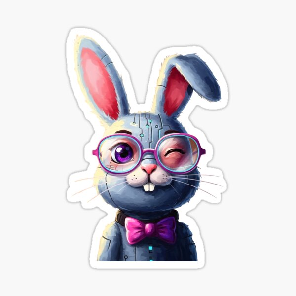 Frankenpetz Bunnyz - Tin Bunny (Unit #01) Sticker