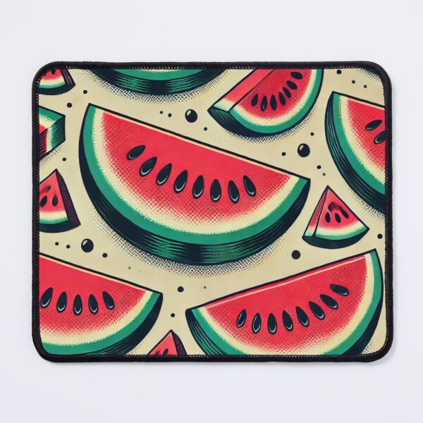 Item preview, Watermelon Slice Pattern designed and sold by TEEJAMBOREE.