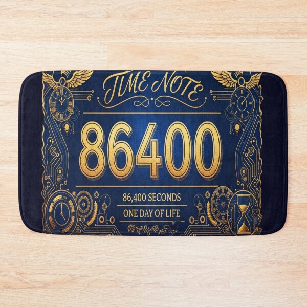 Item preview, The Currency of a Day – 86400 Seconds designed and sold by DesignbyDizdar.